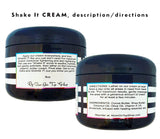 SHAKE IT - Scrub+Cream <br>*After (even DECADES after) pregnancy <br>*OR for anyone with scars/stretch marks, dry/ashy skin, loose skin, eczema <br>*OR just use as an everyday head-to-toe moisturizer! <br>*Anti-itch, organic, vegan, chemical-free
