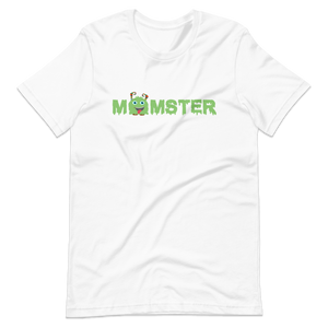 Green MOMSTER t-shirt - A humorous daily reminder that a "Momster" mom is still a mom on top of it all! ;)