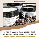 WAKE IT - Scrub+Cream <br>*Rich, intoxicating, unisex daily skin care<br>*ALSO for with scars/stretch marks/ashy skin/loose skin/cellulite/& more! <br>*Anti-itch, organic, vegan, chemical-free
