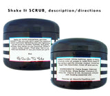 SHAKE IT - Butter scrub <br>*After (even DECADES after) pregnancy <br>*OR for anyone with scars/stretch marks, dry/ashy skin, loose skin, eczema <br>*OR just use as an everyday head-to-toe moisturizer! <br>*Anti-itch, organic, vegan, chemical-free