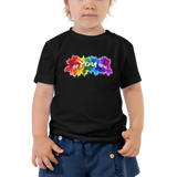 BeYOUtiful Toddler Short Sleeve Tee - A lightweight and comfy shirt to remind yourself and others to BE YOURSELF, as our uniqueness is what makes us special!