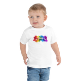 BeYOUtiful Toddler Short Sleeve Tee - A lightweight and comfy shirt to remind yourself and others to BE YOURSELF, as our uniqueness is what makes us special!