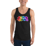 BeYOUtiful Unisex Tank Top - A lightweight and comfy tank top to remind yourself and others to BE YOURSELF, as our uniqueness is what makes us special!