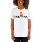 ZeroFoxGiven Unisex T-shirt -  A lightweight and comfy reminder to not sweat the small stuff!