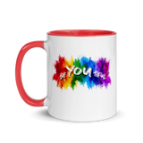 BeYOUtiful Coffee Mug - A "beYOUtiful" reminder to yourself and to others to BE YOURSELF, as our uniqueness is what makes us special!
